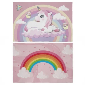 Tovagliette Merenda Scuola Unicorno 30x45 Set 2pz