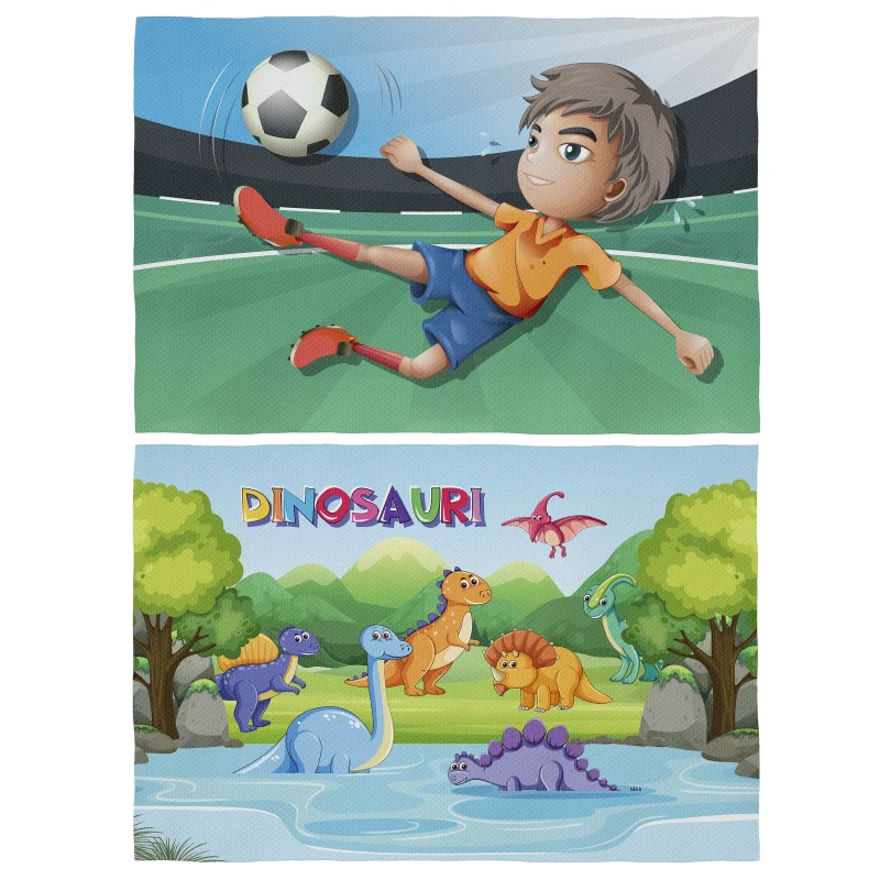 tovagliette merenda scuola bambini