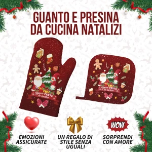 Alternative view of Guanto e Presina Natalizi – Idee Regalo Natale Originali per la Cucina
