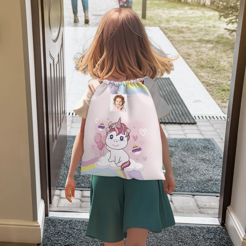 sacche per asilo unicorno