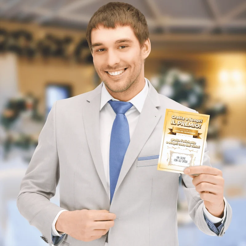 matrimonio con gratta e vinci