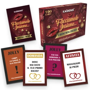 Gioco da Tavolo Natale - Versione Piccante, 100 carte