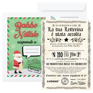 Pergamena Risposta da Babbo Natale
