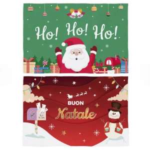 Tovaglia Merenda Natale Bambini, 2 pz