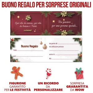 Alternative view of Buono Regalo Negozi per Natale, 50 pz