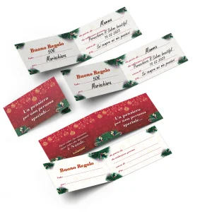 Buono Regalo Negozi per Natale, 50 pz