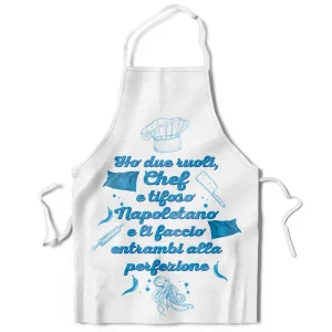 Grembiule Tifoso Azzurro
